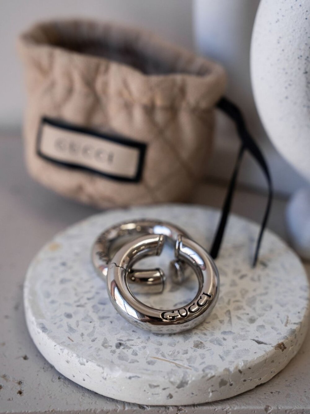 NWT GUCCI SPECULUM MAJUS ANGER FOREST COLLECTION LIMITED EDITION EARCUFFS
